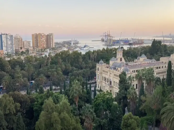 Outdoor dance session